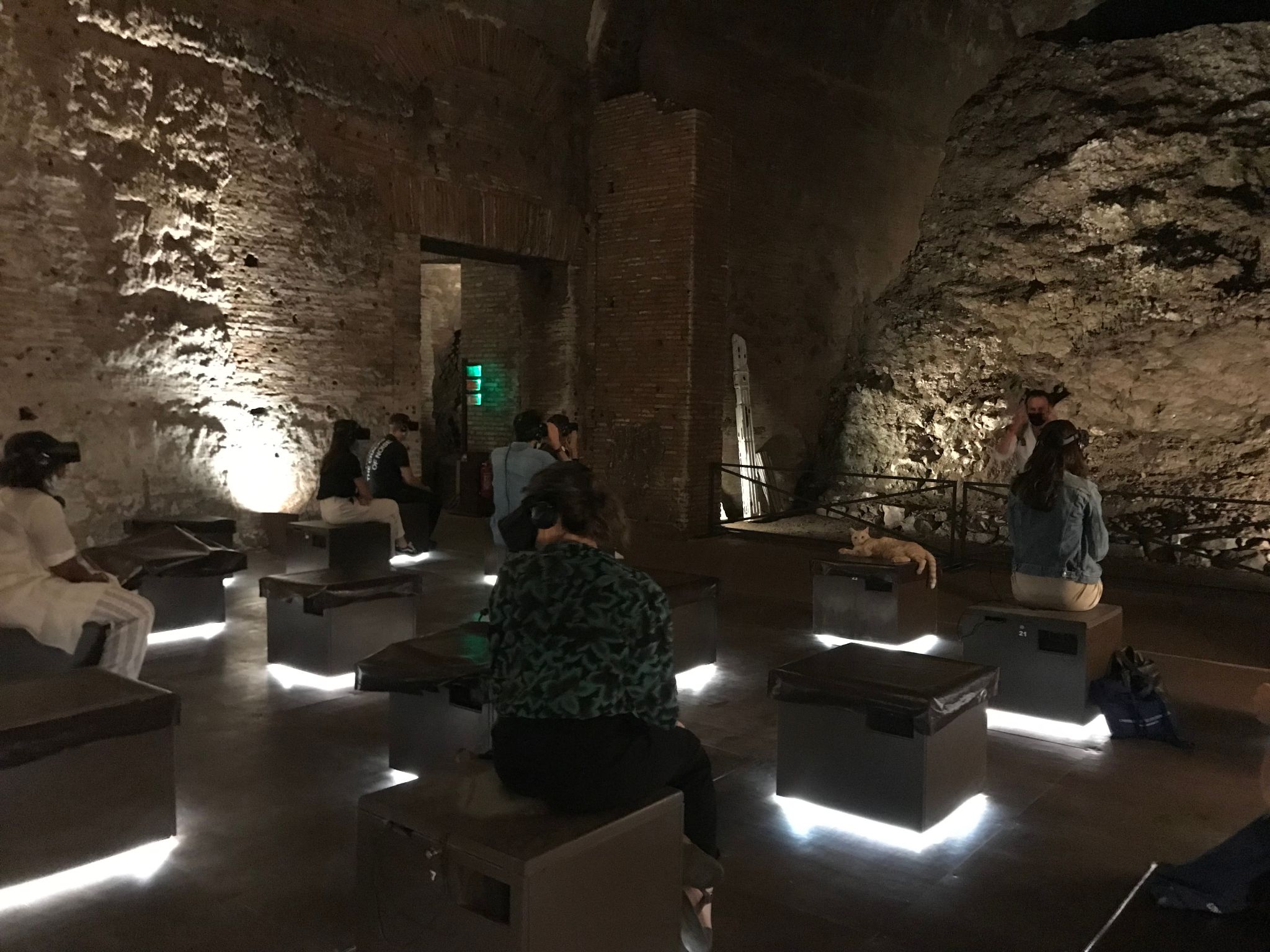 Katatexilux, Domus Aurea. Installazione. Domus Aurea, Roma.