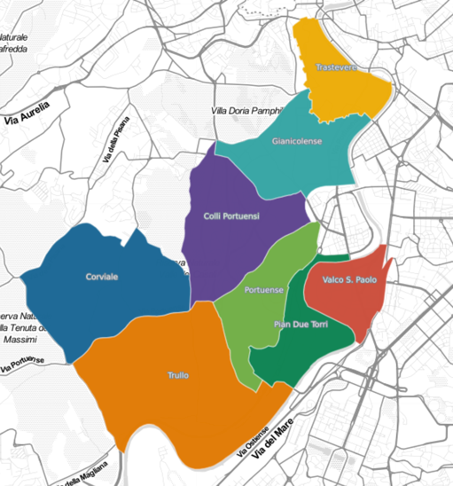 districts of Rome